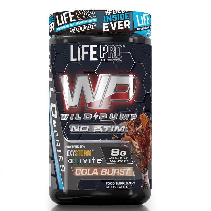 Bebida pre-entrenamiento Life Pro Wild Pump Non stimulant 400g