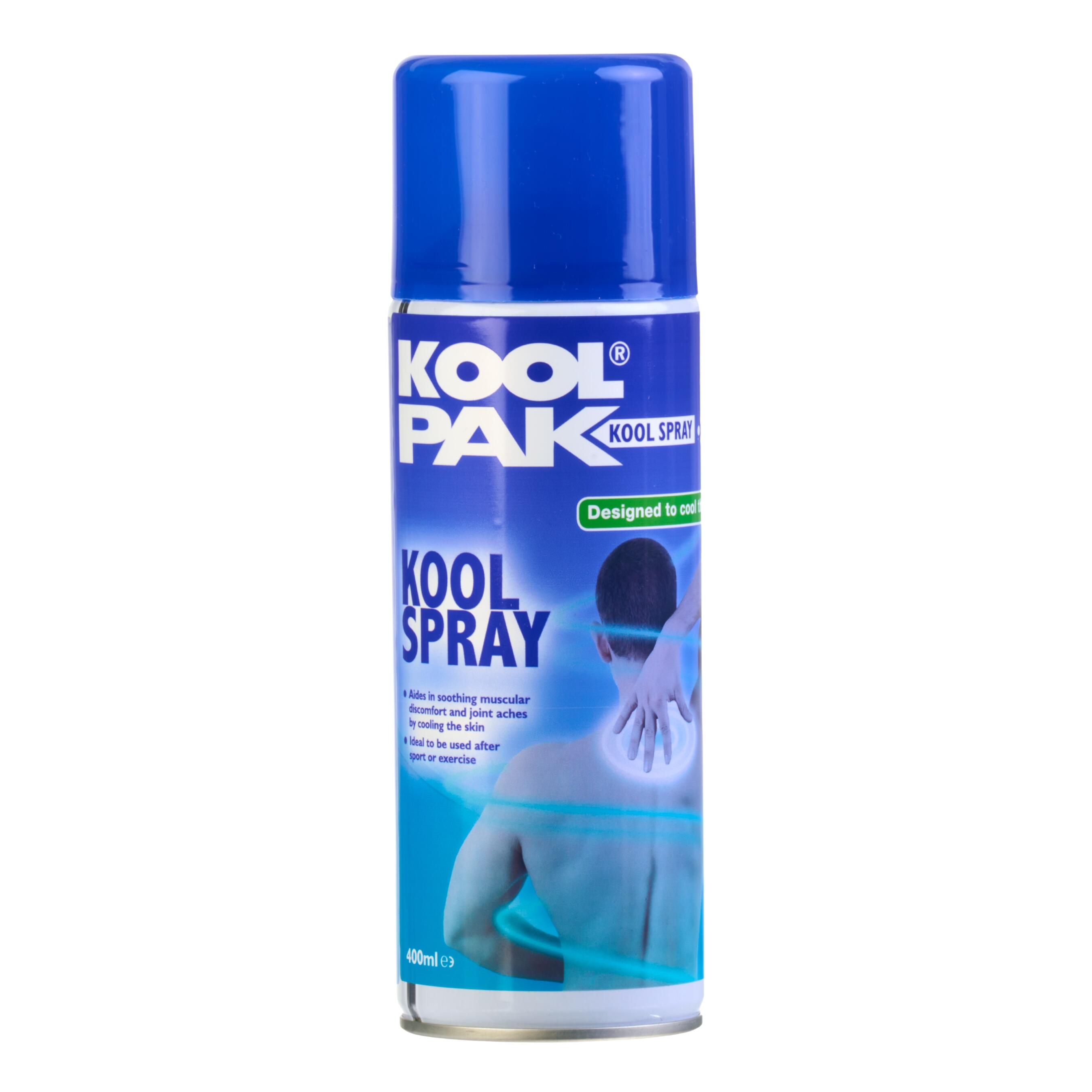 Koolpak Freeze Kool Spray Pain Relief Sports Impact - 400 ml 1/4