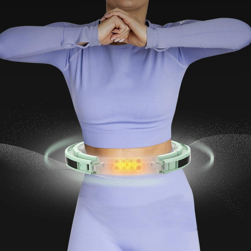 Hula hop cu magneți și greutăți + contor HMS HHM13