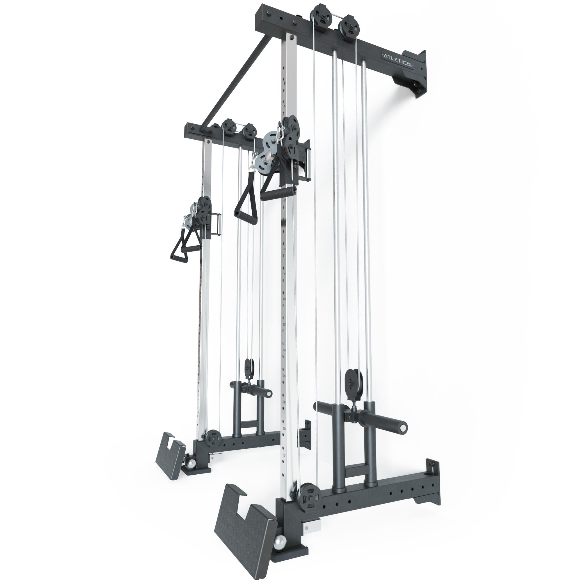R8-Nitro Dual Pulley | Wall Mounted | 177x112 cm Grundfläche 6/7