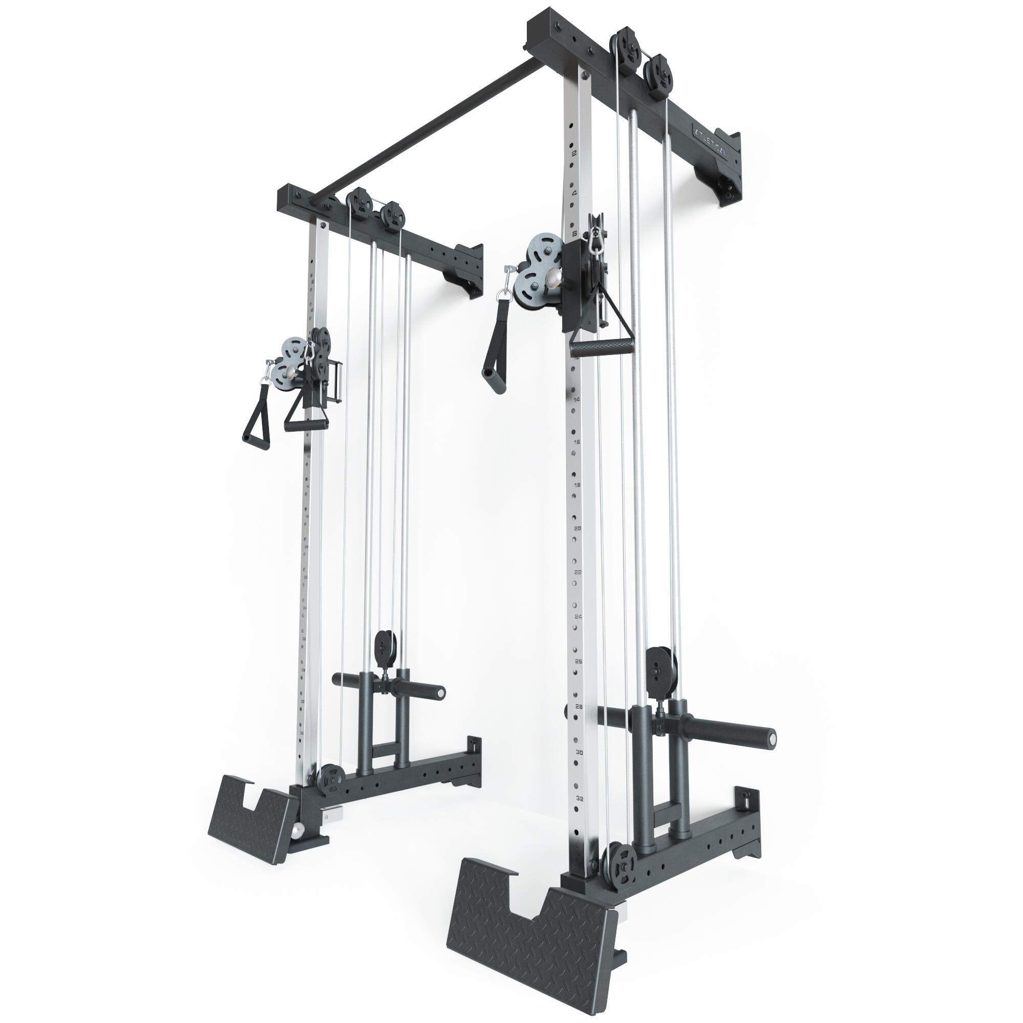 R8-Nitro Dual Pulley | Wall Mounted | 177x112 cm Grundfläche 2/7