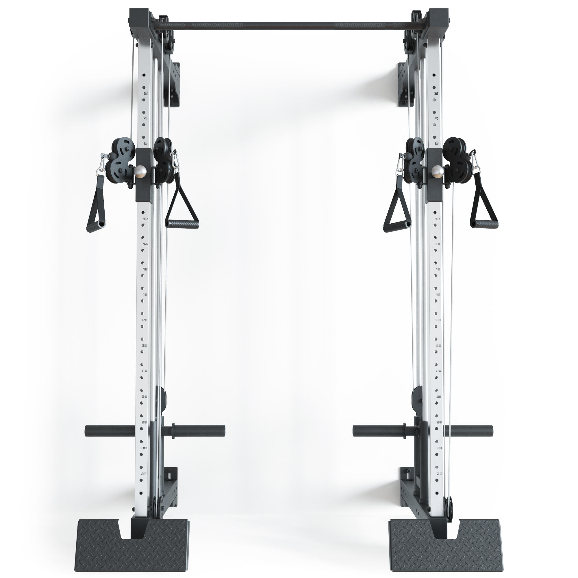 R8-Nitro Dual Pulley | Wall Mounted | 177x112 cm Grundfläche 3/7