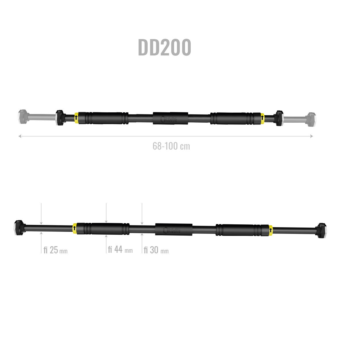 Optrekstang dd200 HMS PREMIUM 3/7