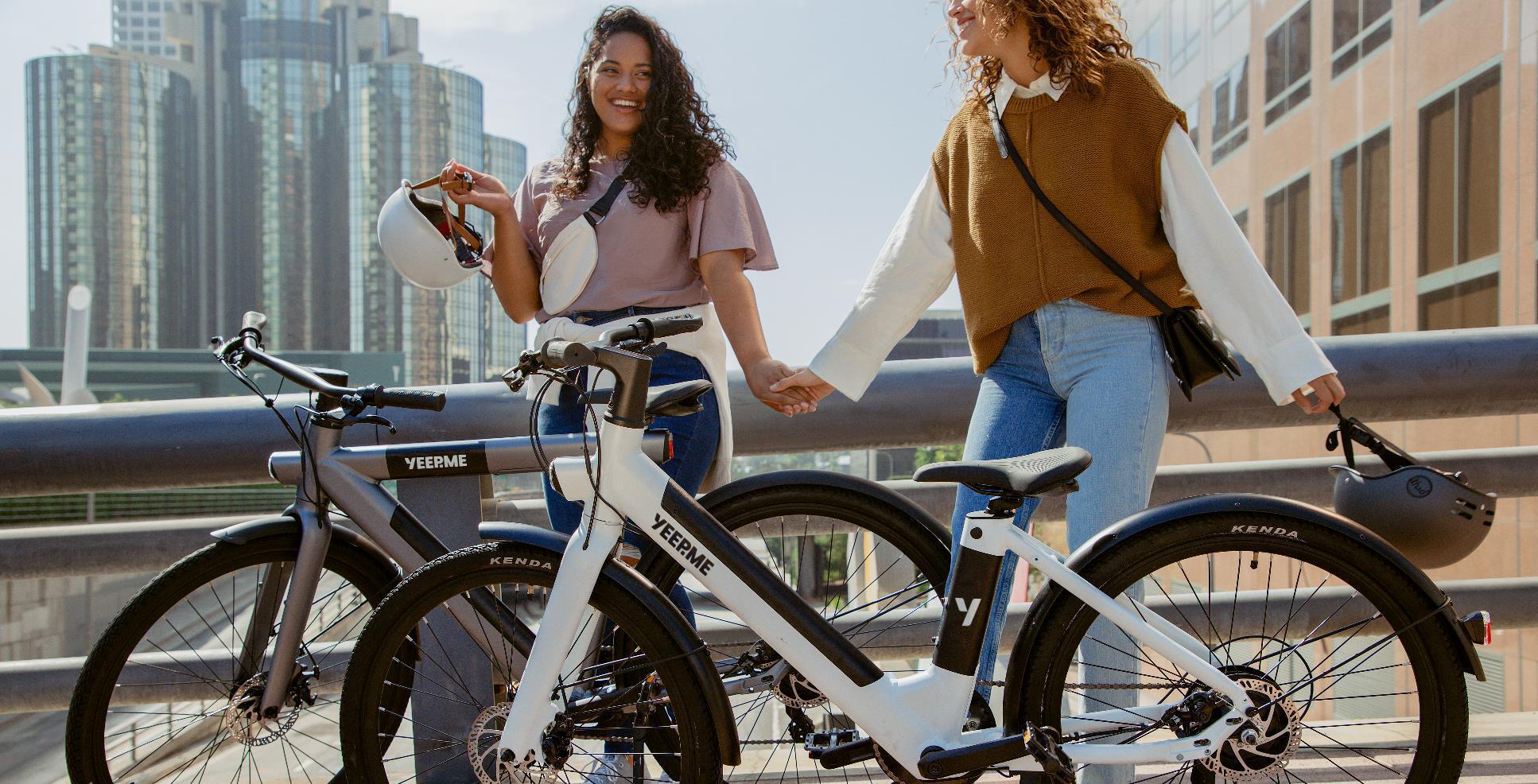 Elektrofahrrad YEEP.ME DAY PLUS Grau 26'' 60km + Gepäckträger hinten 6/7