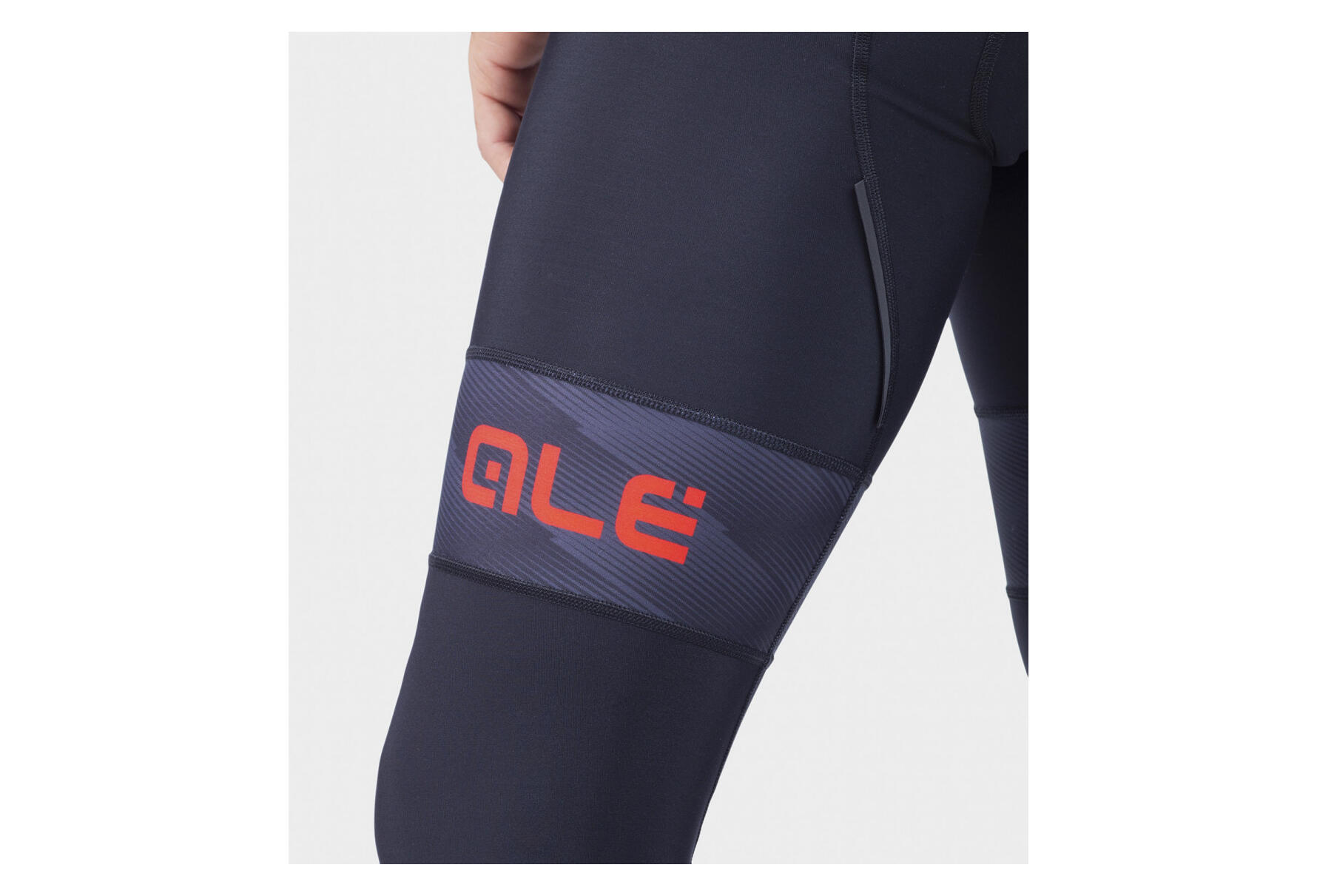 Cuissard Long Alé Mild Noir/Rouge 4/6