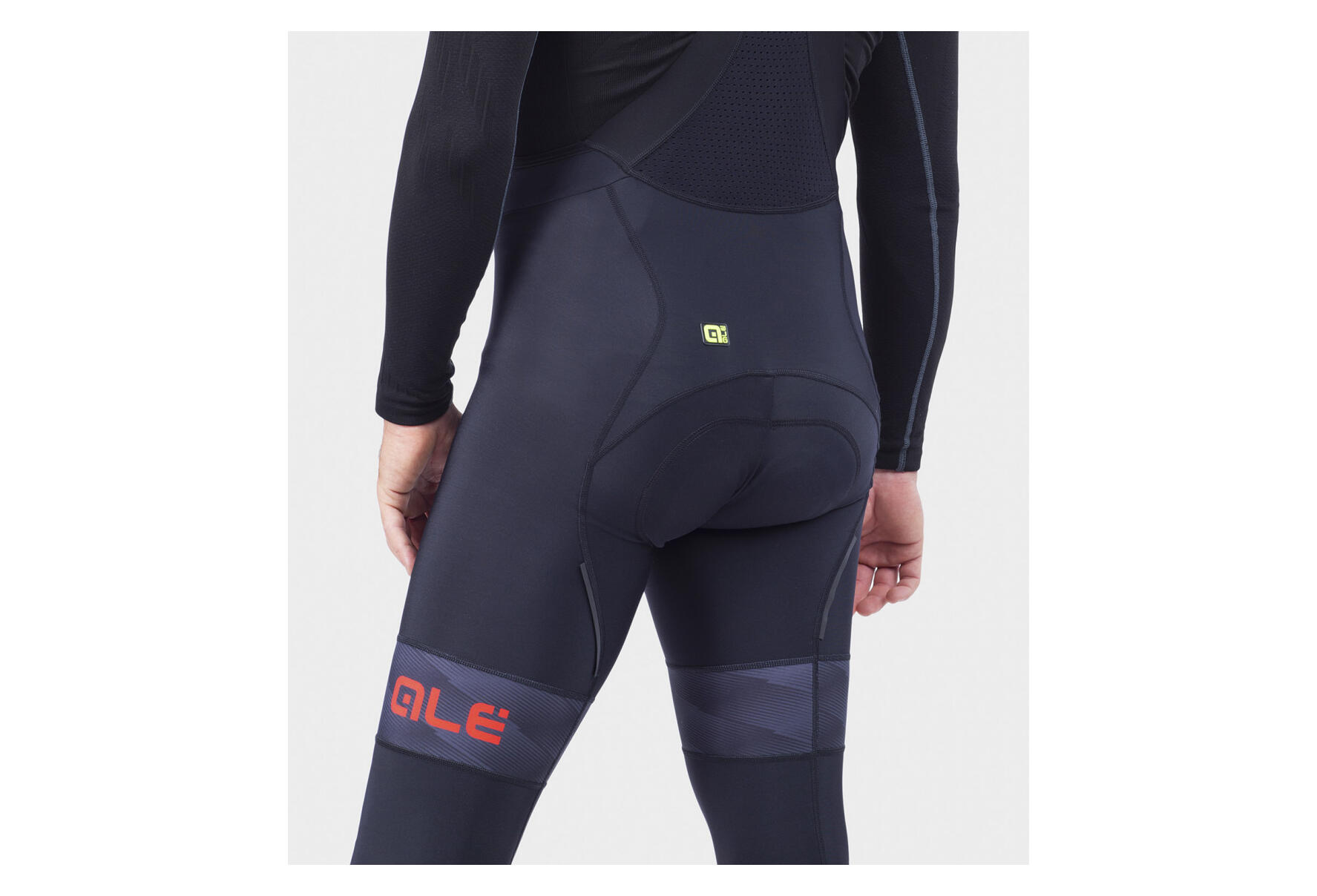 Cuissard Long Alé Mild Noir/Rouge 6/6