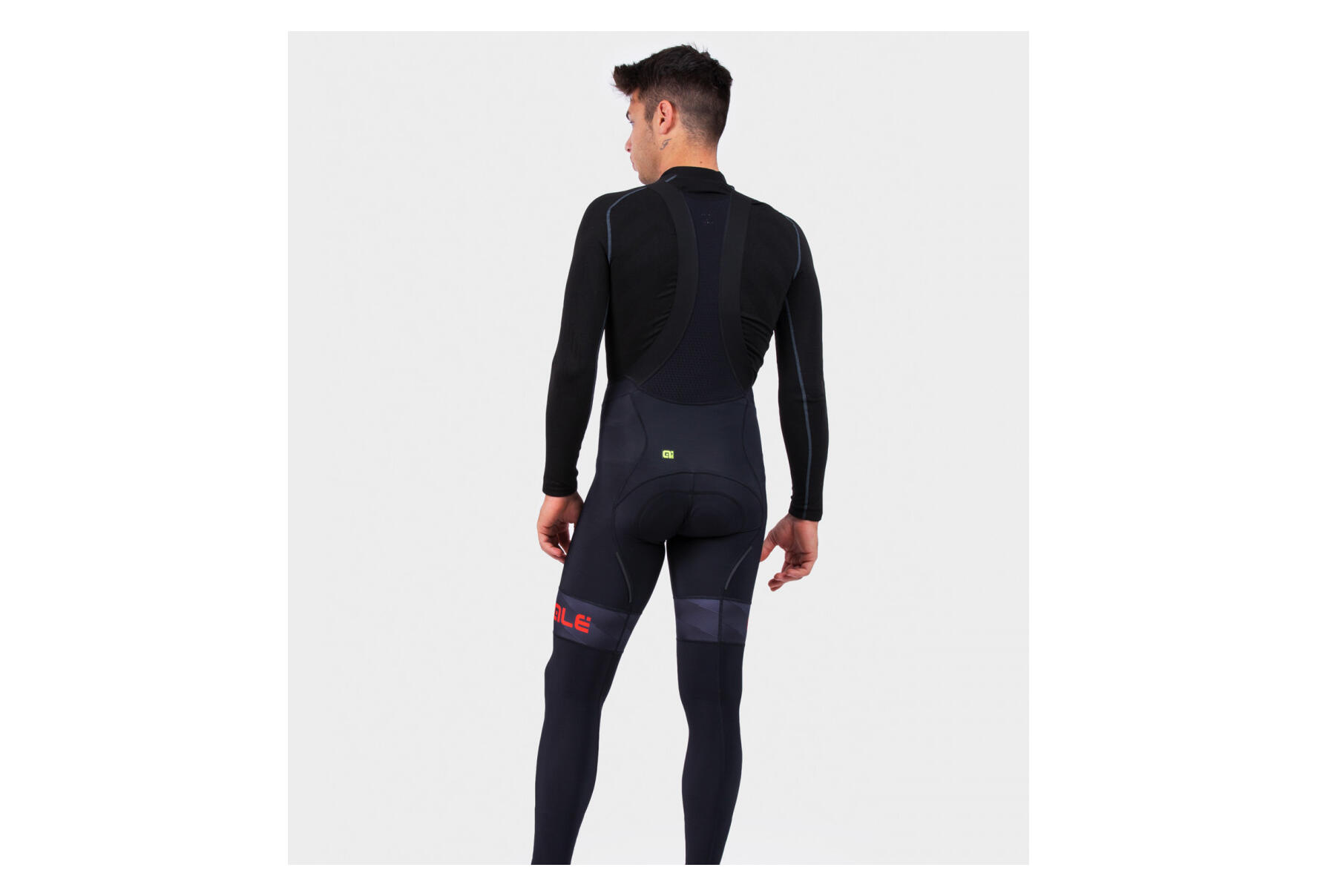 Cuissard Long Alé Mild Noir/Rouge 3/6