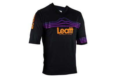 Leatt Enduro 3.0 Schwarz 3/4-Ärmel Trikot