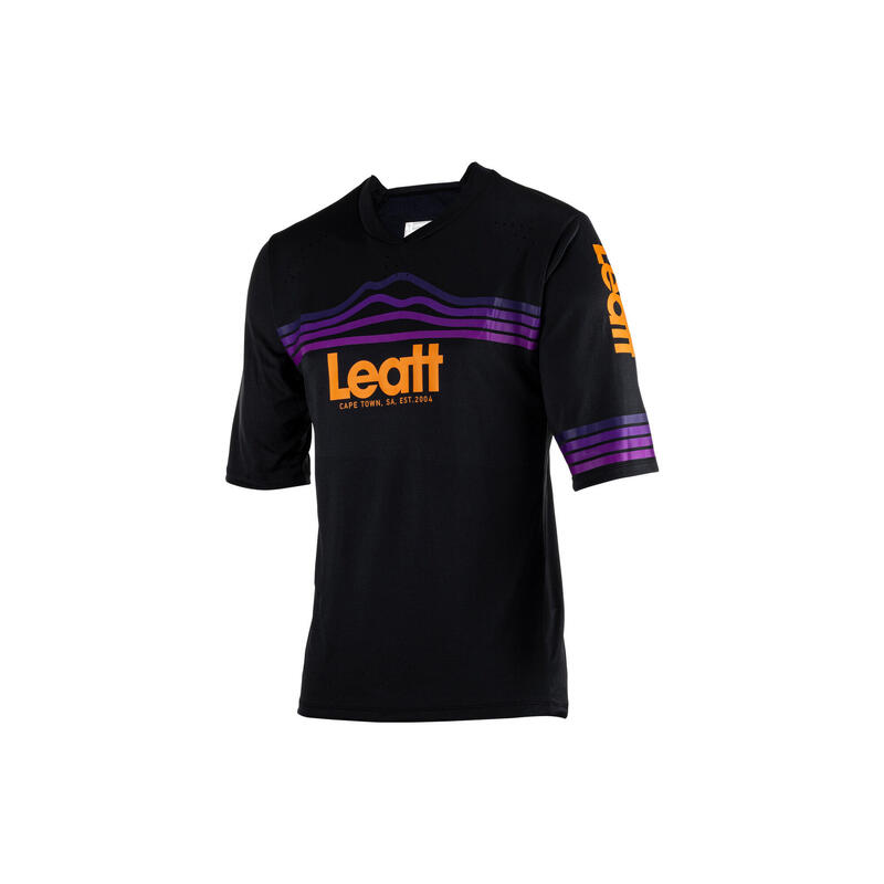 Leatt Enduro 3.0 3/4 Mouw Jersey Zwart