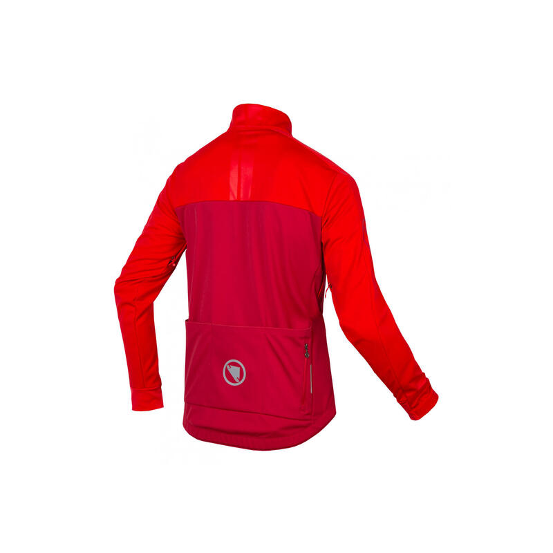 Chaqueta de ciclismo Endura Windchill II Rojo