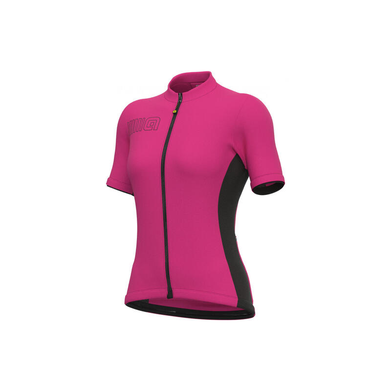 Alé Color Block Pink Women's Short Sleeve Jersey