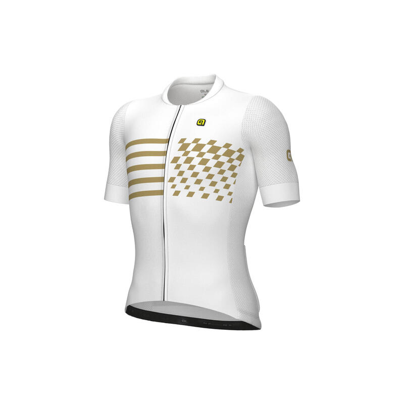 Alé Play Short Sleeve Jersey White