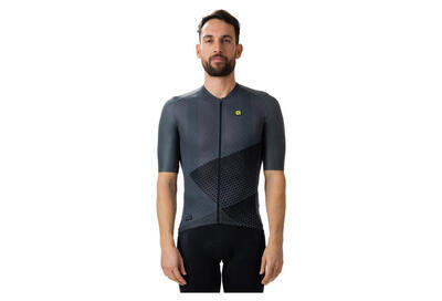 Alé web short sleeve jersey black