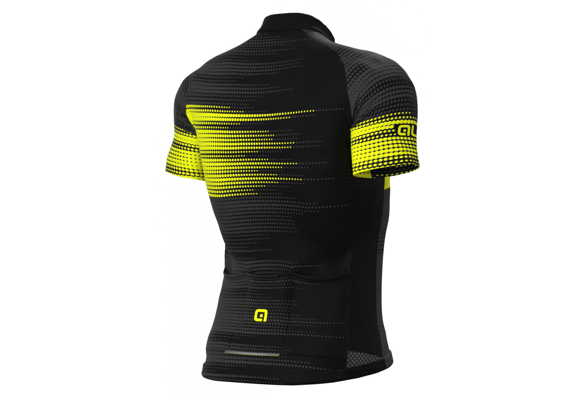 Maillot Manches Courtes Alé Turbo Noir 5/5