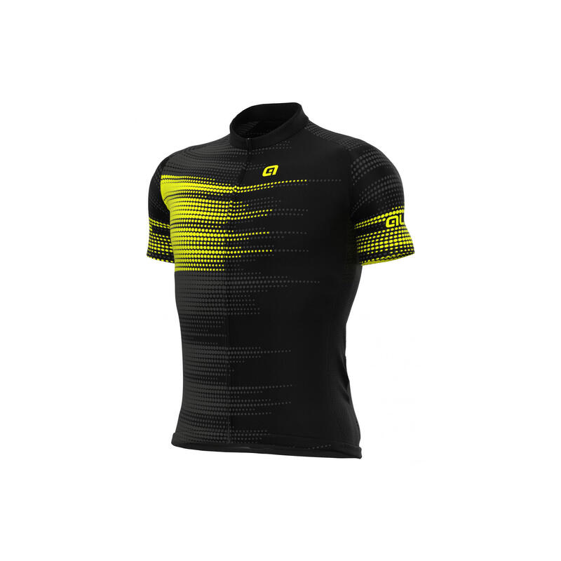 Maillot Alé Turbo mangas cortas negro