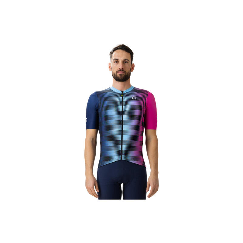 Alé Dinamica Short Sleeve Jersey Blue/Pink