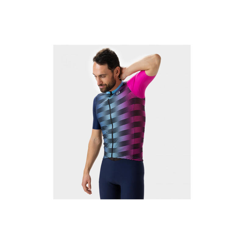 Alé Dinamica Short Sleeve Jersey Blue/Pink