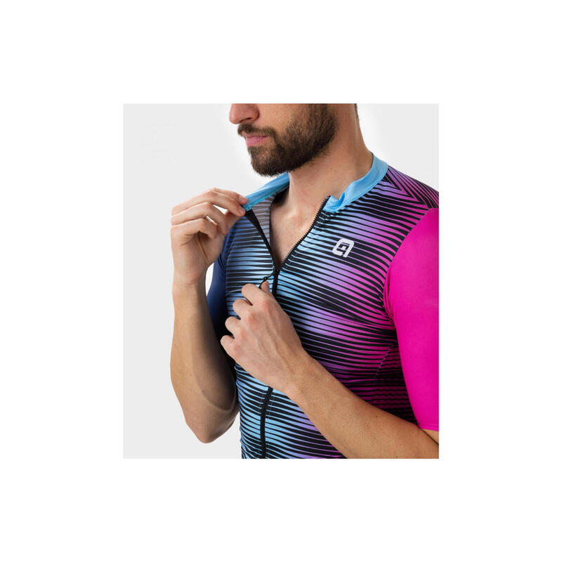 Alé Dinamica Short Sleeve Jersey Blue/Pink