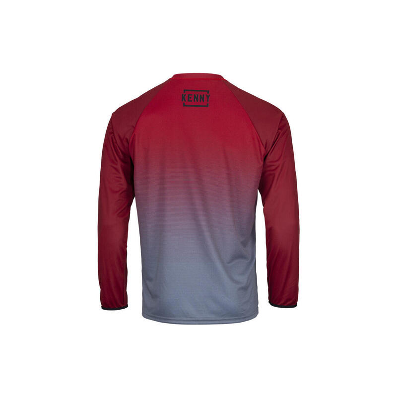 Maillot Manches Longues Kenny Factory Rouge / Gris