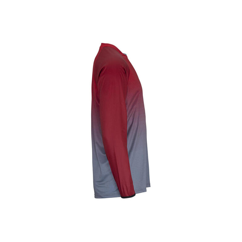 Maillot Manches Longues Kenny Factory Rouge / Gris