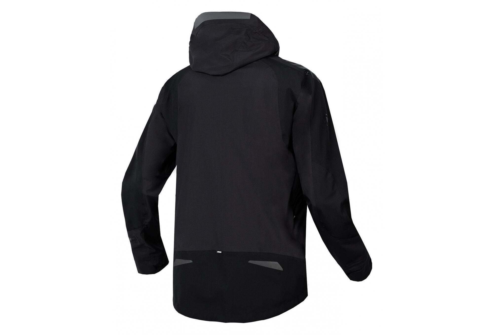 Herren Hardshell-Jacke Mit Verstellbarer Kapuze 3/7