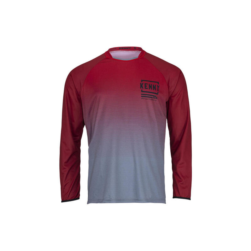 Maillot Manches Longues Kenny Factory Rouge / Gris