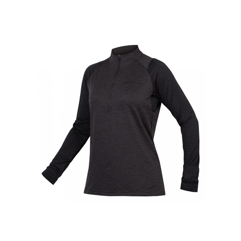Women's Endura Fleece SIngleTrack Jacket Zwart