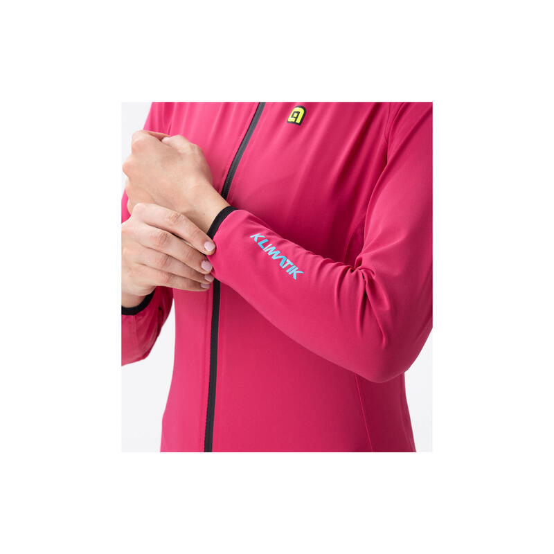 Alé Racing Women's Waterproof Jacket Pink