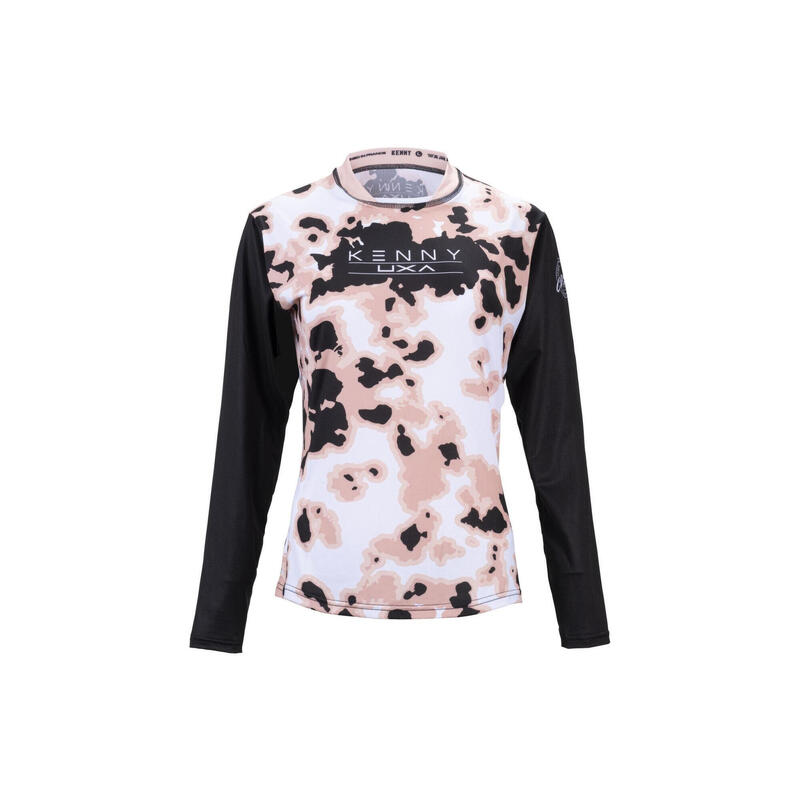 Maillot Femme Kenny Elite Dye Noir Blanc