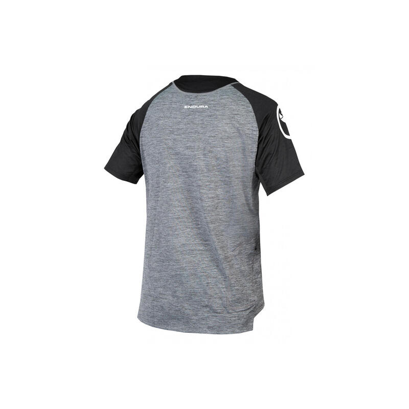 M/c t -shirt tercnica de track cinza