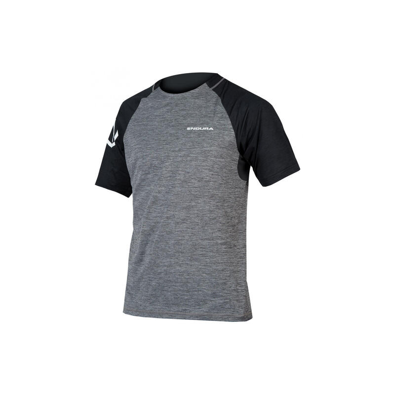 M/c t -shirt tercnica de track cinza