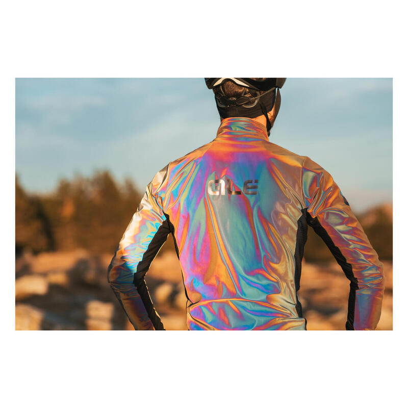 Pánská cyklistická bunda Giubbino Iridescent Reflexní