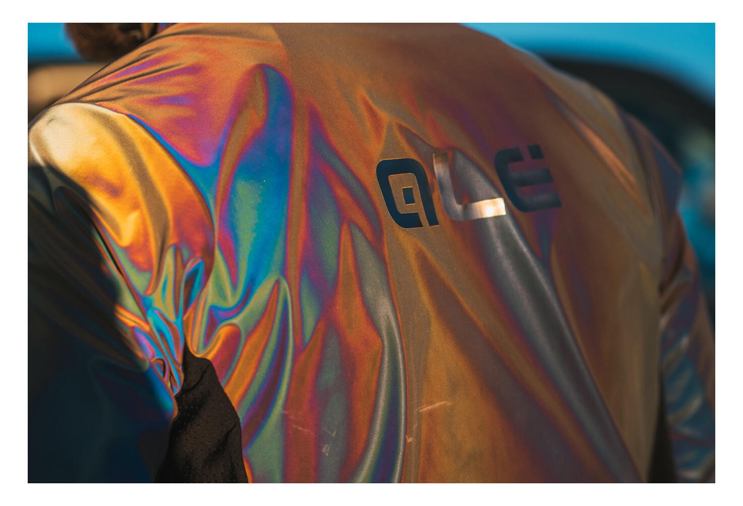 Pánská cyklistická bunda Giubbino Iridescent Reflexní 7/7