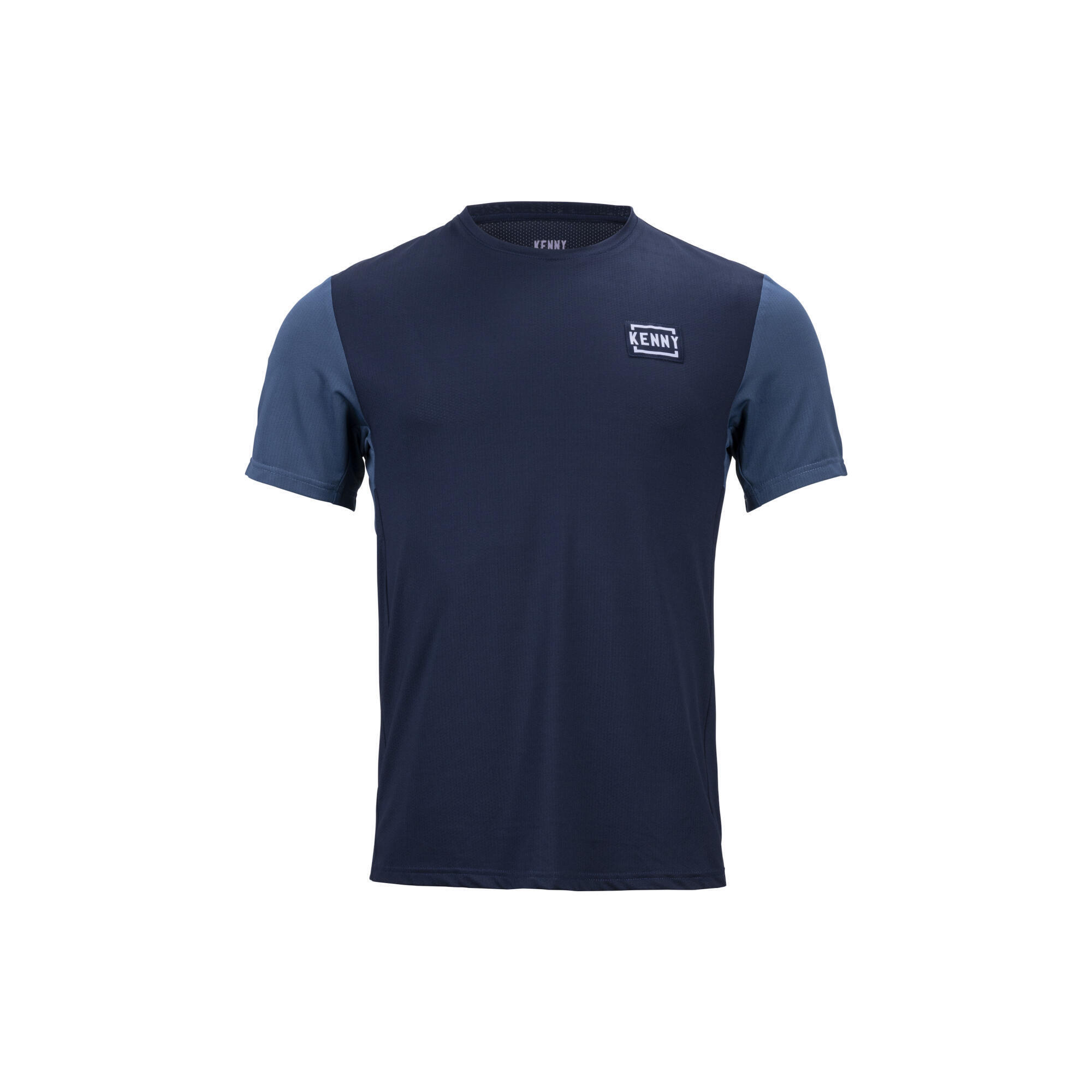 Kenny - Maillot Kenny Root Bleu - Maillot Manches Courtes - Bleu|gris - 40 M - Decathlon