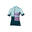 Endura FS260 dames trui met korte mouwen blauw/paars