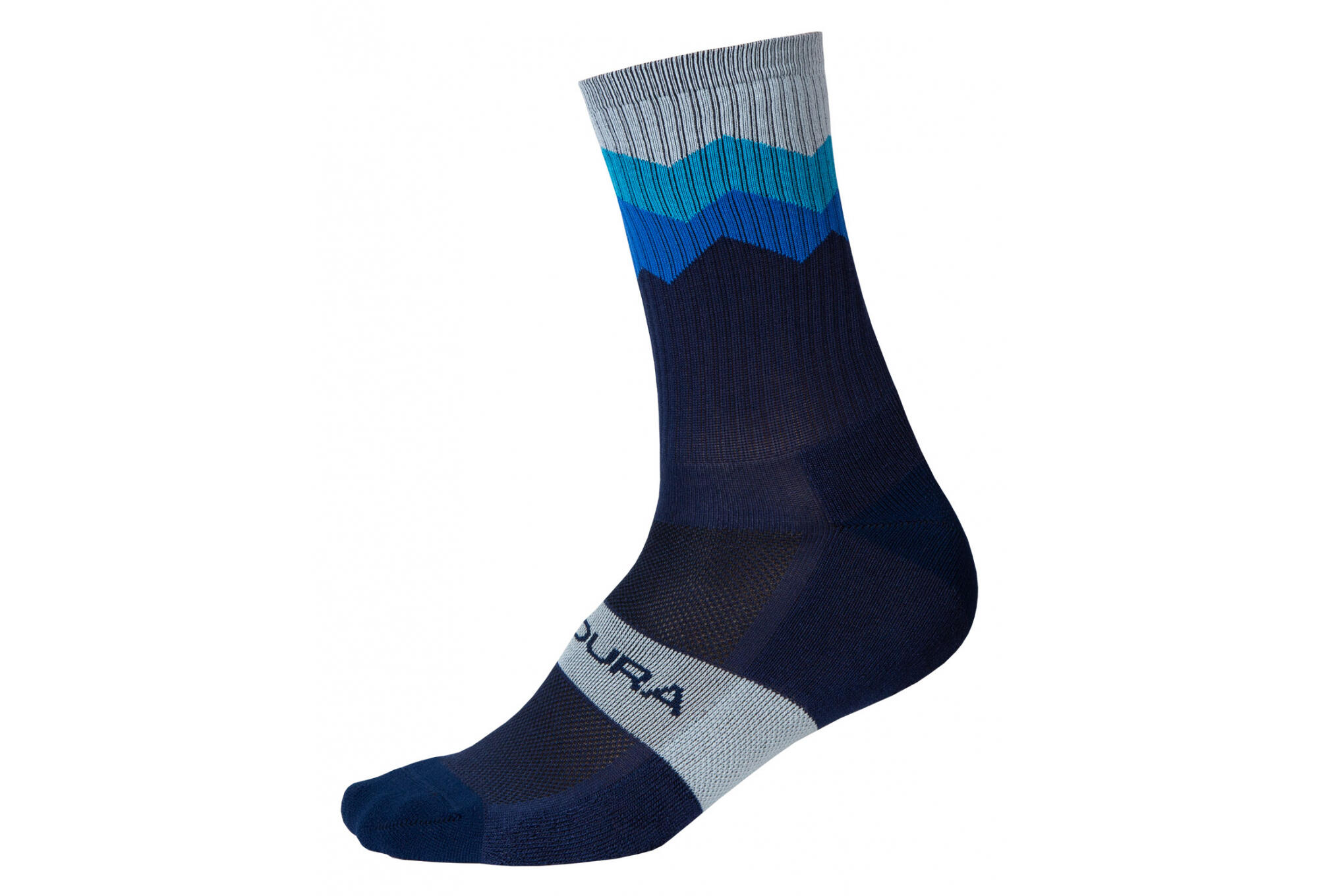 Endura JAGGED Fahrradsocken Navy 2/2