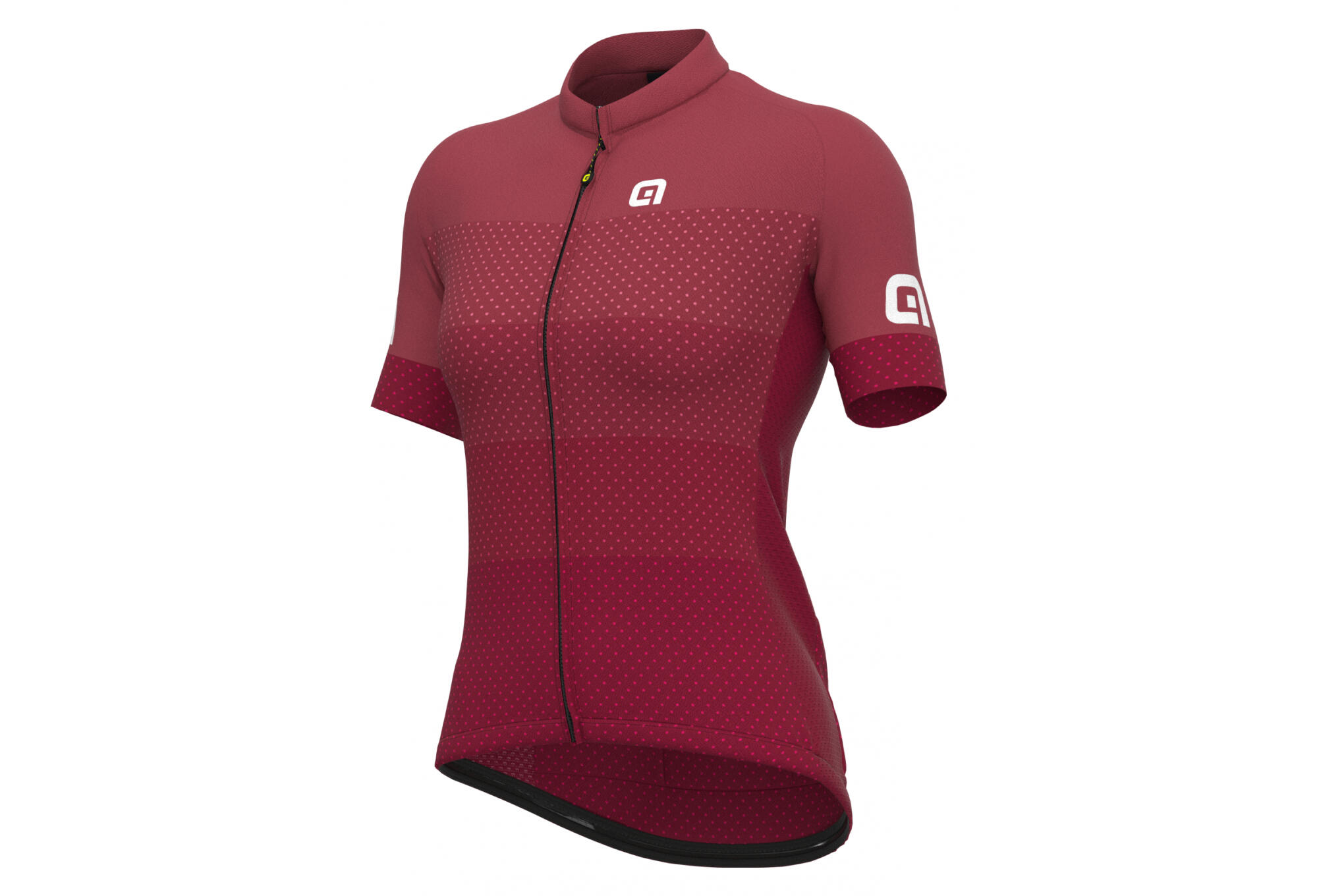 Alé Level Damen Kurzarmtrikot Burgund 3/7