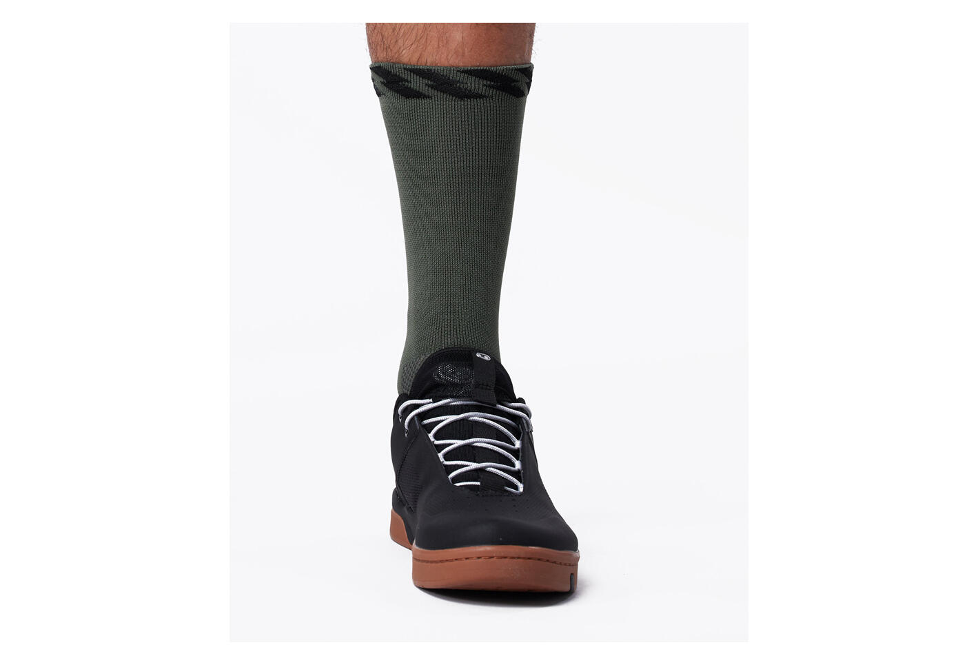 Paire de Chaussettes Muc-Off Technical Riders Vert Kaki 3/7