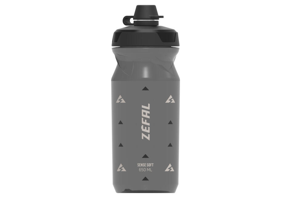 Bidon Sense Soft 65 Zefal No-Mud Bottle smoked black 0,65 l
