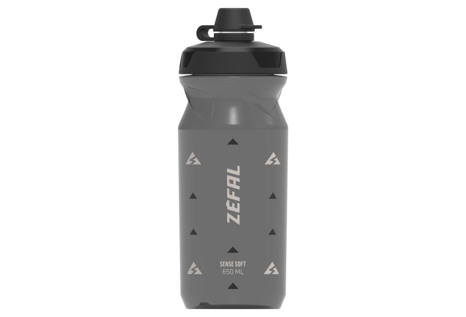 ZEFAL Zefal Sense Soft 65 No Mud Water Bottle - Smoke