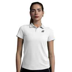 Polo de Padel Nahla Branco Mulher