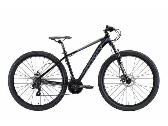 VTT 29" aluminium, semi-rigide, 21 vitesses, frein à disque