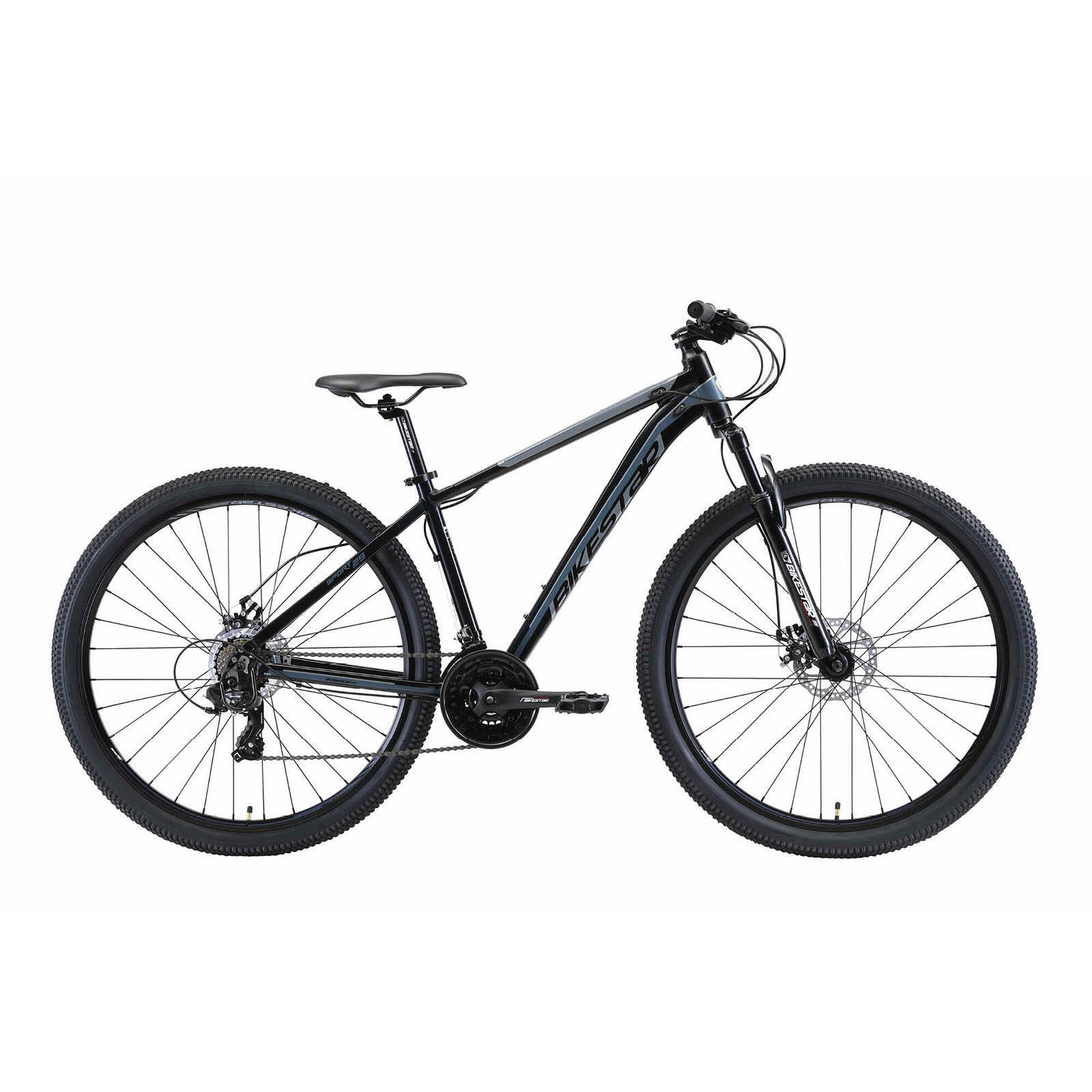 Bikestar - Vtt 29" Aluminium, Semi-rigide, 21 Vitesses, Frein À Disque - Vélo Tout Terrain - Bleu - 42 M/l - Decathlon