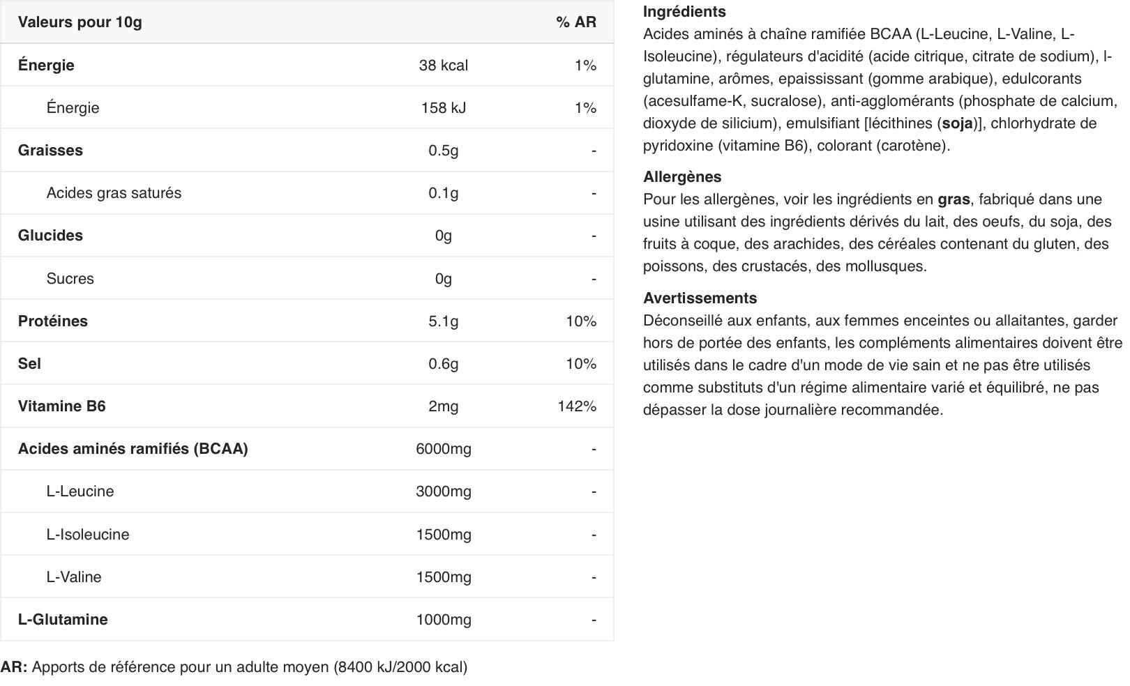 BCAA en poudre - BCAA Xplode Powder - Orange 2/3