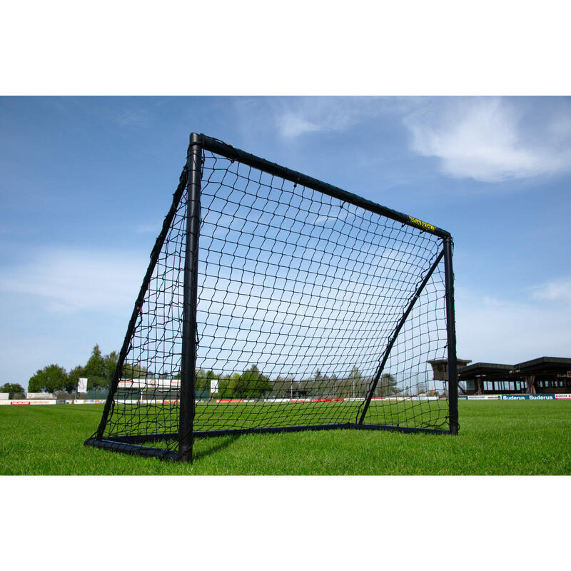 Bramka do piłki nożnej - 1,8 x 1,2 m - PVC - Czarna