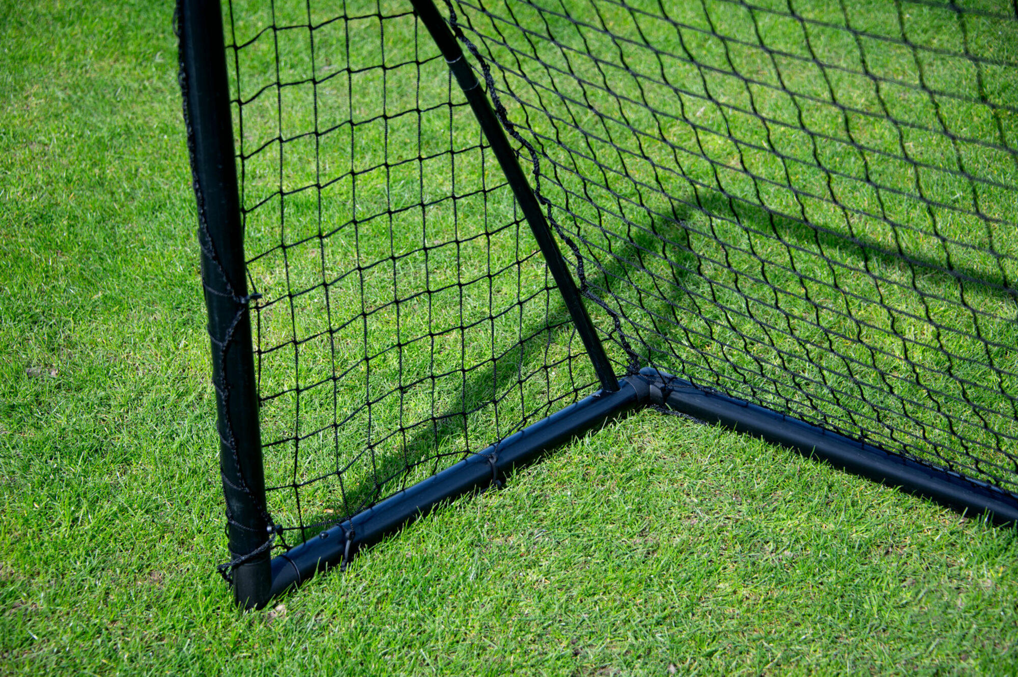 Voetbaldoel - 1,8 x 1,2m - PVC - Zwart 5/5