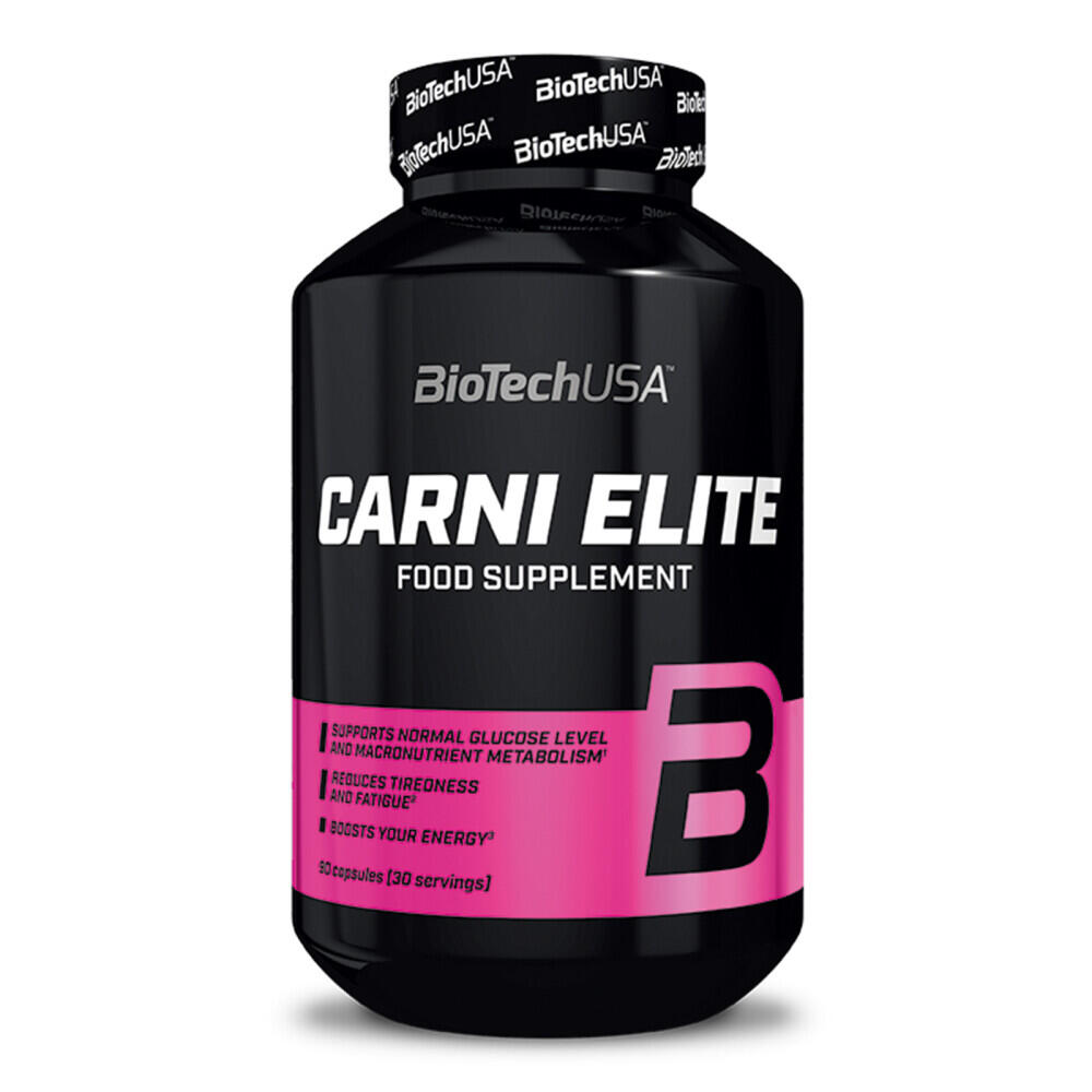 Biotechusa - L-carnitine - Carni Elite - 90 Gélules - L-carnitine - Taille Unique - Decathlon