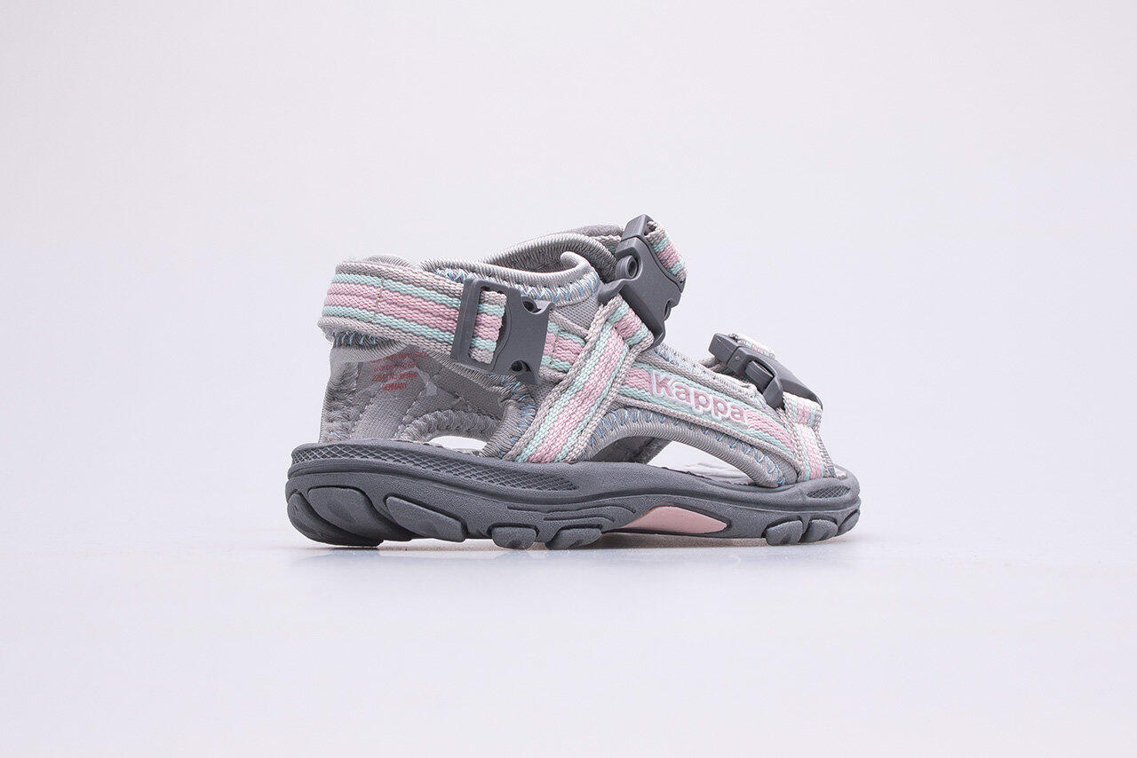 Kappa Mädchen Sandale Schuhe 260773K 1421 grau 5/7