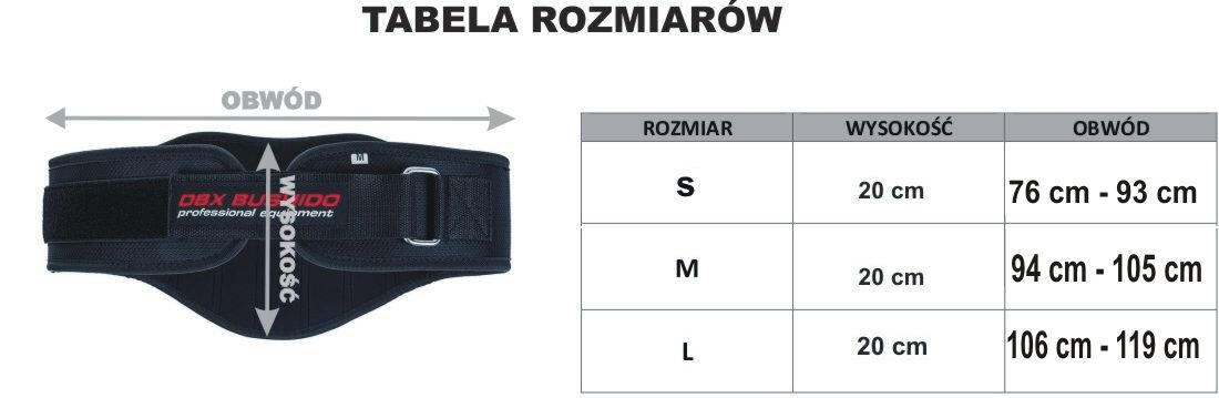 Pas kulturystyczny DBX Bushido ARW-718 7/7