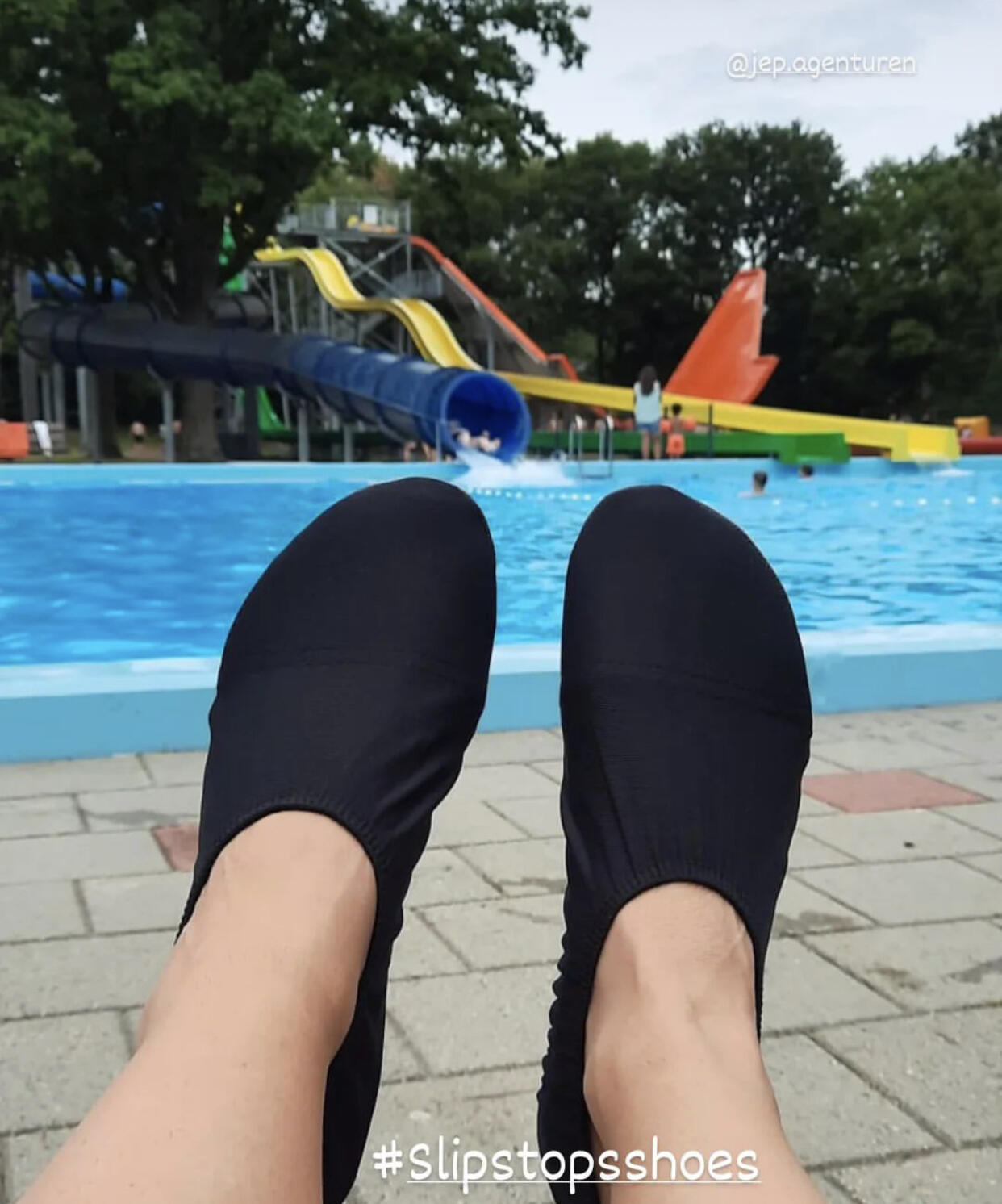Slipstop Waterschoen Black XL 2/4